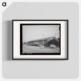アートポスター-Wheat Sack Warehouse, Touchet, Walla Walla County, Washington
 - ラッセル リー Poster.