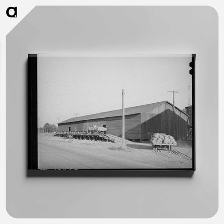 アートパネル-Wheat Sack Warehouse, Touchet, Walla Walla County, Washington
 - ラッセル リー Canvas.