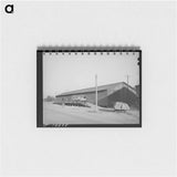 アートメモ帳-Wheat Sack Warehouse, Touchet, Walla Walla County, Washington
 - ラッセル リー Memo.