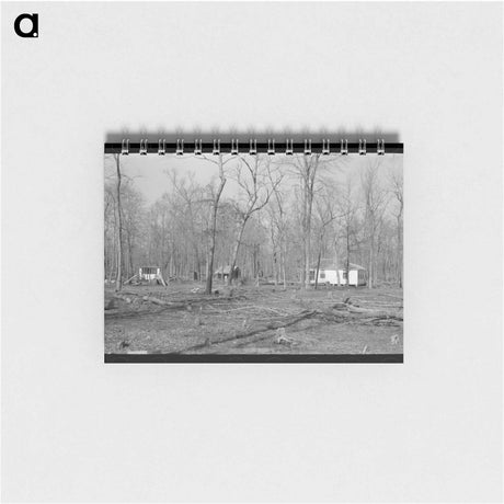 アートメモ帳-Farmstead, Chicot Farms, Arkansas
 - ラッセル リー Memo.