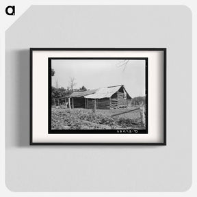 アートポスター-Barn of Indian Tenant Farmer, McIntosh County, Oklahoma
 - ラッセル リー Poster.