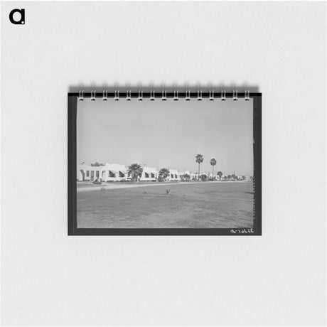 アートメモ帳-Tourist Court, Corpus Christi, Texas
 - ラッセル リー Memo.