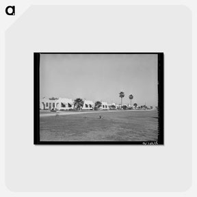 アートポストカード-Tourist Court, Corpus Christi, Texas
 - ラッセル リー Postcard.