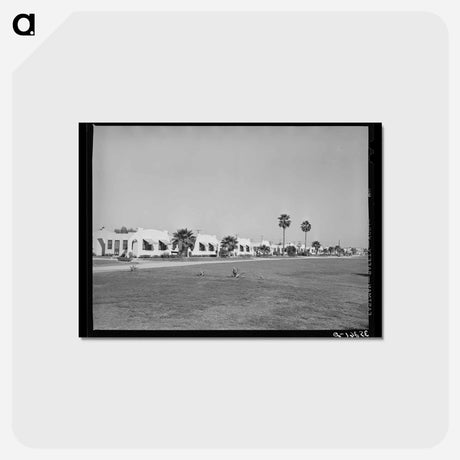 アートポストカード-Tourist Court, Corpus Christi, Texas
 - ラッセル リー Postcard.