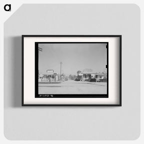 アートポスター-Railroad Tracks, New Roads, Louisiana
 - ラッセル リー Poster.