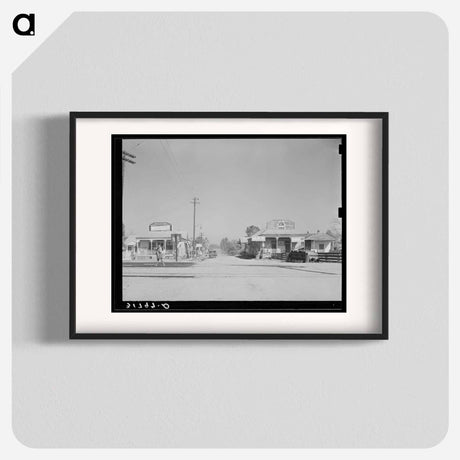アートポスター-Railroad Tracks, New Roads, Louisiana
 - ラッセル リー Poster.