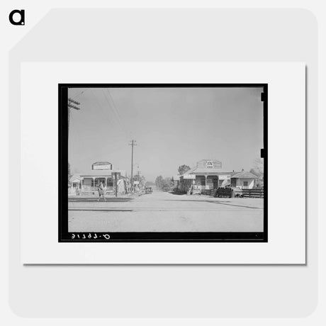 アートポスター-Railroad Tracks, New Roads, Louisiana
 - ラッセル リー Poster.