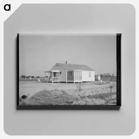 アートパネル-Southeast Missouri Farms, La Forge Project
 - ラッセル リー Canvas.