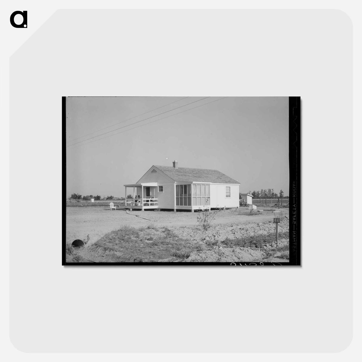 アートポストカード-Southeast Missouri Farms, La Forge Project
 - ラッセル リー Postcard.