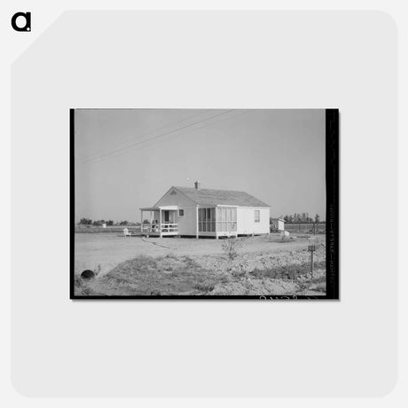 アートポストカード-Southeast Missouri Farms, La Forge Project
 - ラッセル リー Postcard.