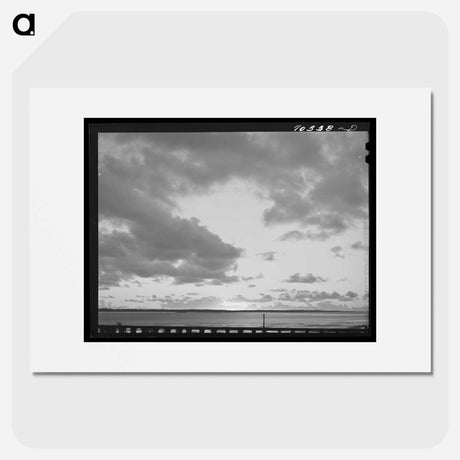 アートポスター-Sunset, Astoria, Oregon
 - ラッセル リー Poster.