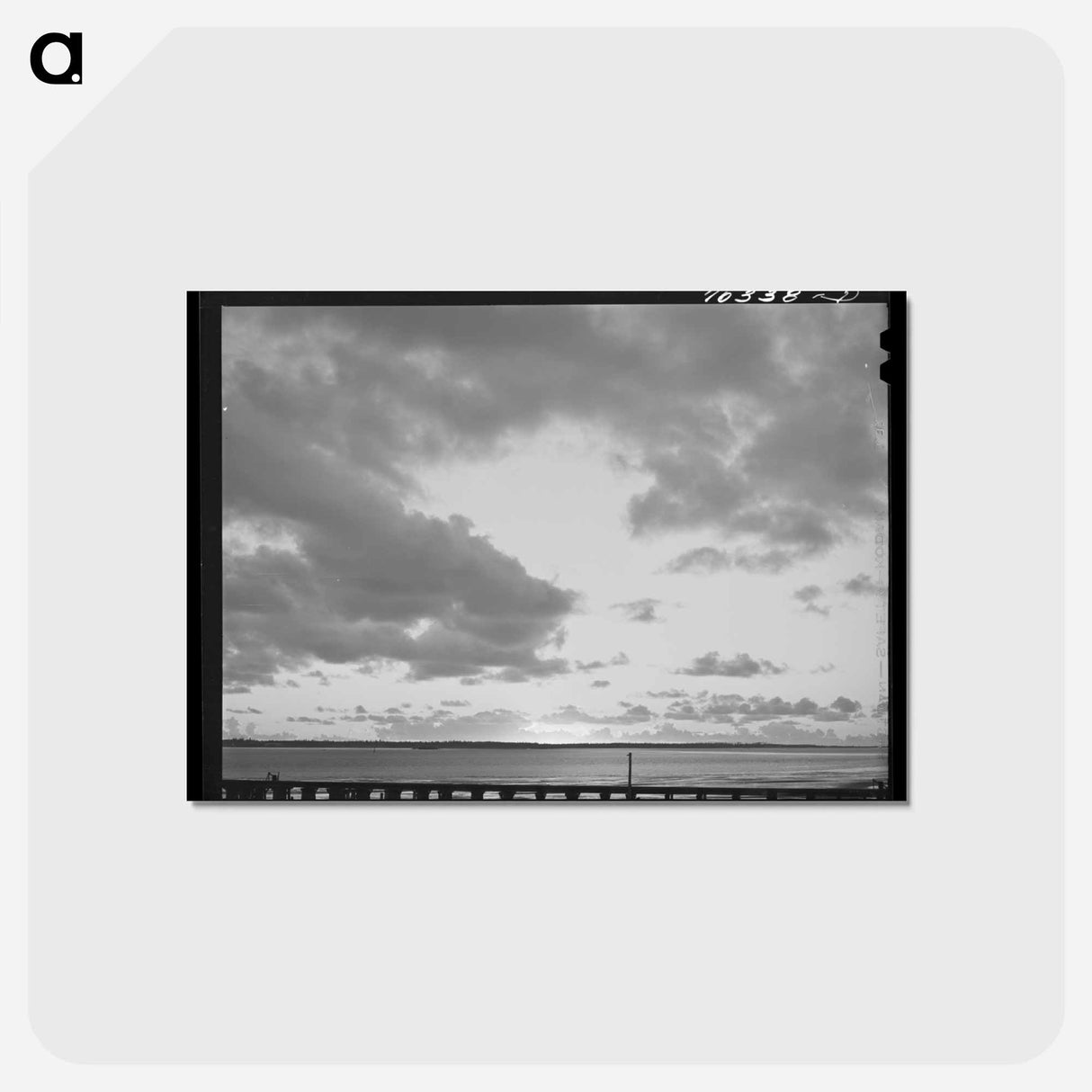 アートポストカード-Sunset, Astoria, Oregon
 - ラッセル リー Postcard.