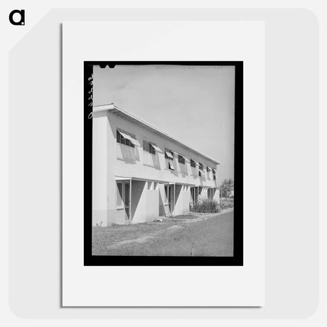 アートポスター-Apartment House, Chandler Unit, Maricopa County, Arizona
 - ラッセル リー Poster.