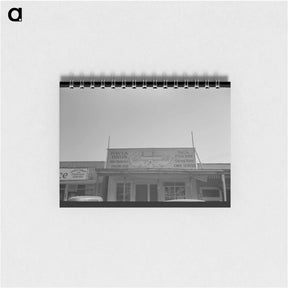 アートメモ帳-Storefront with Seafood Sign, Crowley, Louisiana
 - ラッセル リー Memo.