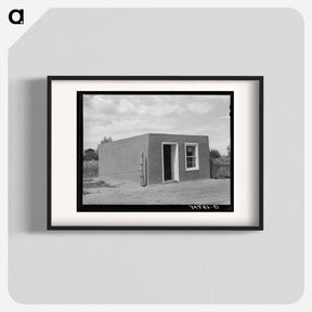 アートポスター-Shop of Spanish-American Weaving Project, Costilla, New Mexico
 - ラッセル リー Poster.