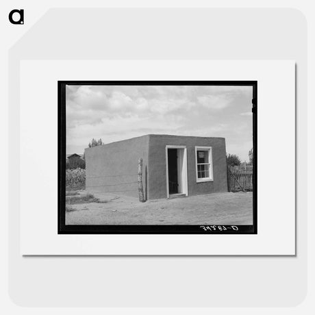 アートポスター-Shop of Spanish-American Weaving Project, Costilla, New Mexico
 - ラッセル リー Poster.