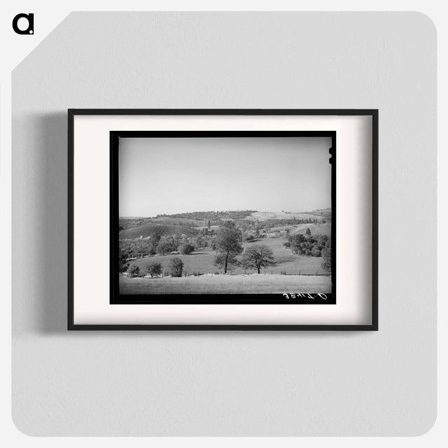アートポスター-Placer County Farmland and Orchards
 - ラッセル リー Poster.