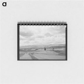 アートメモ帳-Irrigated Farming Land, Canyon County, Idaho
 - ラッセル リー Memo.