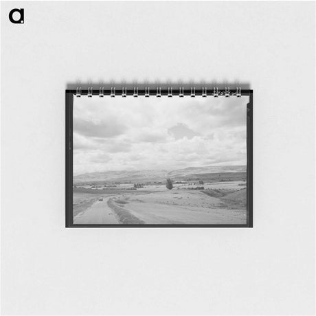 アートメモ帳-Irrigated Farming Land, Canyon County, Idaho
 - ラッセル リー Memo.
