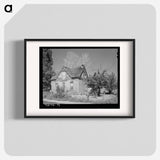 アートポスター-Old Mormon House at Tropic, Utah
 - ラッセル リー Poster.