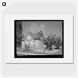 アートポスター-Old Mormon House at Tropic, Utah
 - ラッセル リー Poster.