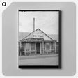 アートパネル-Entrance to hotel. Pie Town, New Mexico
 - ラッセル リー Canvas.