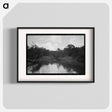 アートポスター-Trees and Moss along the Bayou, Port of Houston
 - ラッセル リー Poster.