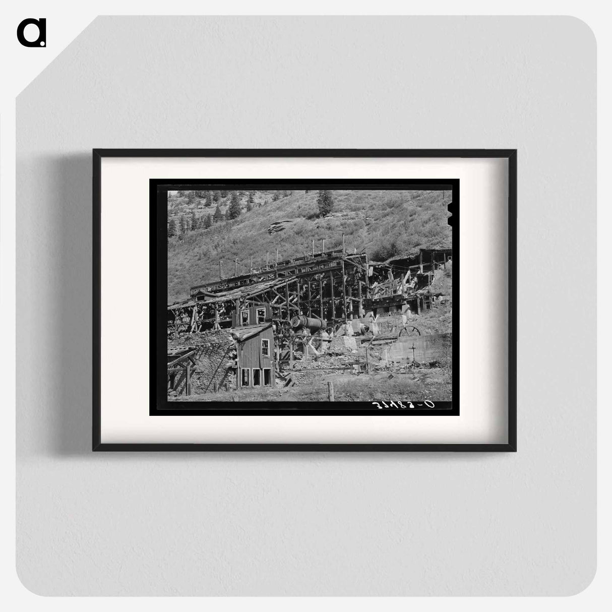 アートポスター-Remains of Old Gold Mill at Telluride, Colorado
 - ラッセル リー Poster.
