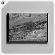 アートパネル-Remains of Old Gold Mill at Telluride, Colorado
 - ラッセル リー Canvas.