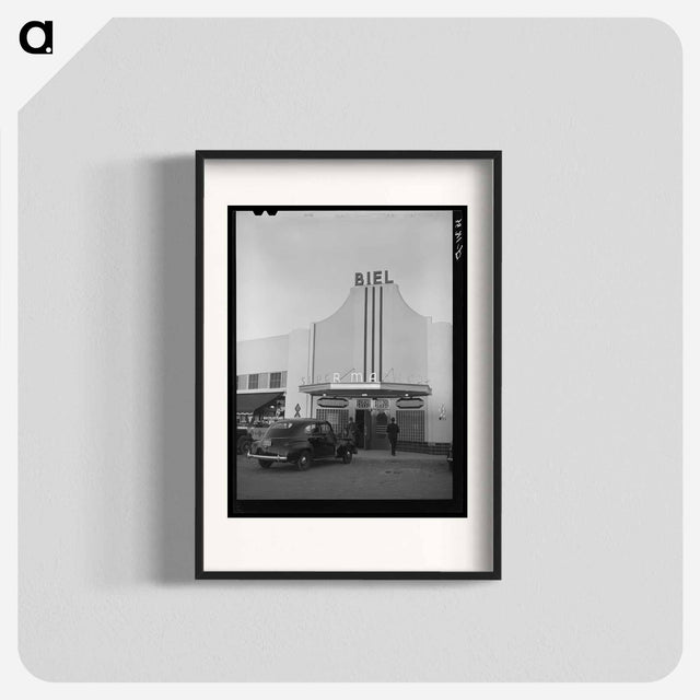 アートポスター-Supermarket Entrance, Six Points, Corpus Christi
 - ラッセル リー Poster.
