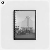 アートメモ帳-Supermarket Entrance, Six Points, Corpus Christi
 - ラッセル リー Memo.