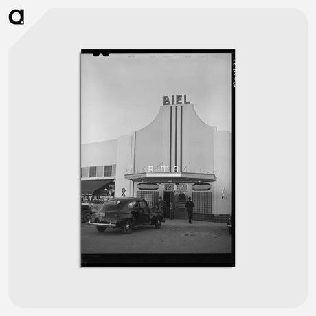アートポストカード-Supermarket Entrance, Six Points, Corpus Christi
 - ラッセル リー Postcard.