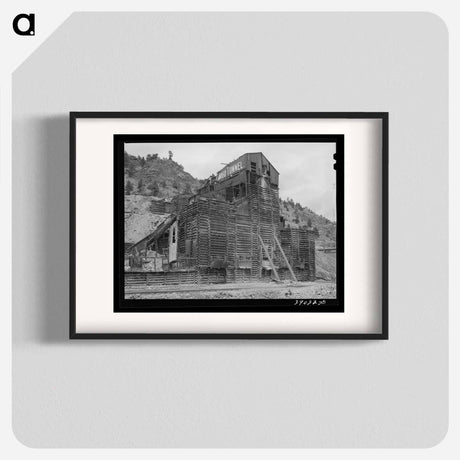 アートポスター-Abandoned Gold Mill, Idaho Springs, Colorado
 - ラッセル リー Poster.