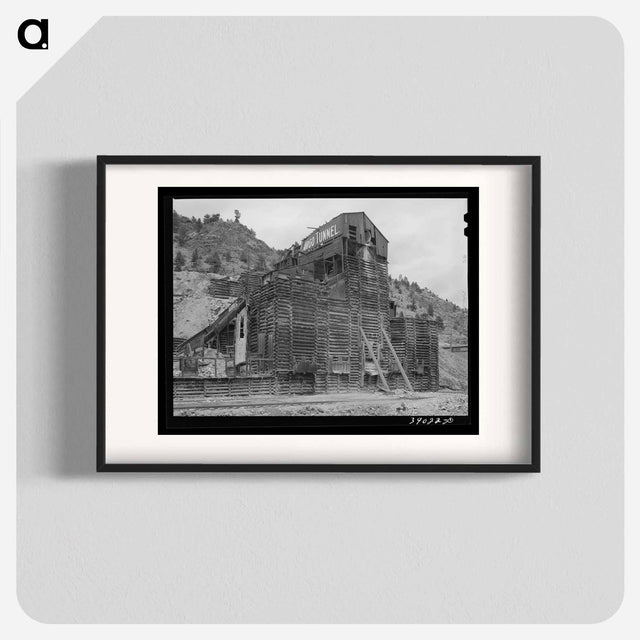 アートポスター-Abandoned Gold Mill, Idaho Springs, Colorado
 - ラッセル リー Poster.