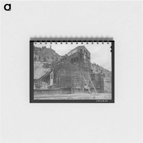 アートメモ帳-Abandoned Gold Mill, Idaho Springs, Colorado
 - ラッセル リー Memo.