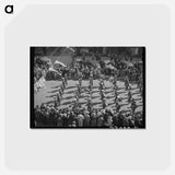 アートポストカード-San Angelo High School Band at the San Angelo Fat Stock Show Parade
 - ラッセル リー Postcard.