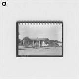 アートメモ帳-Farm Home, Hidalgo County, Texas
 - ラッセル リー Memo.