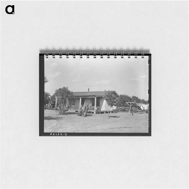 アートメモ帳-Farm Home, Hidalgo County, Texas
 - ラッセル リー Memo.