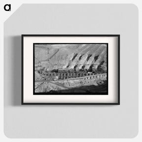 アートポスター-Shasta Dam Under Construction, Shasta, California
 - ラッセル リー Poster.