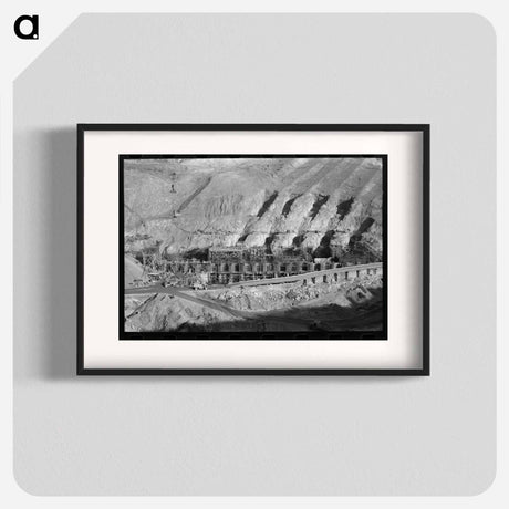 アートポスター-Shasta Dam Under Construction, Shasta, California
 - ラッセル リー Poster.
