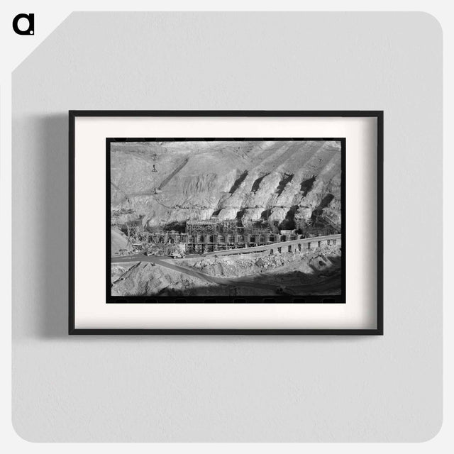 アートポスター-Shasta Dam Under Construction, Shasta, California
 - ラッセル リー Poster.