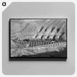 アートパネル-Shasta Dam Under Construction, Shasta, California
 - ラッセル リー Canvas.