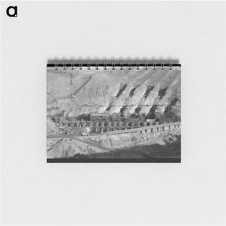 アートメモ帳-Shasta Dam Under Construction, Shasta, California
 - ラッセル リー Memo.