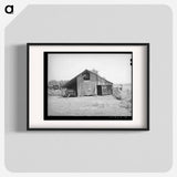 アートポスター-Barn Near Sallisaw, Oklahoma
 - ラッセル リー Poster.