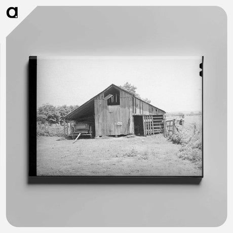 アートパネル-Barn Near Sallisaw, Oklahoma
 - ラッセル リー Canvas.