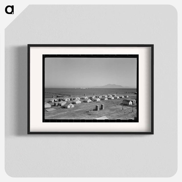 アートポスター-FSA Farmworkers Camp, Friendly Corners, Arizona
 - ラッセル リー Poster.