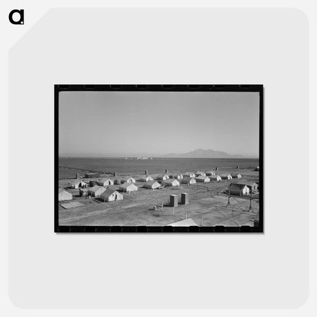 アートポストカード-FSA Farmworkers Camp, Friendly Corners, Arizona
 - ラッセル リー Postcard.