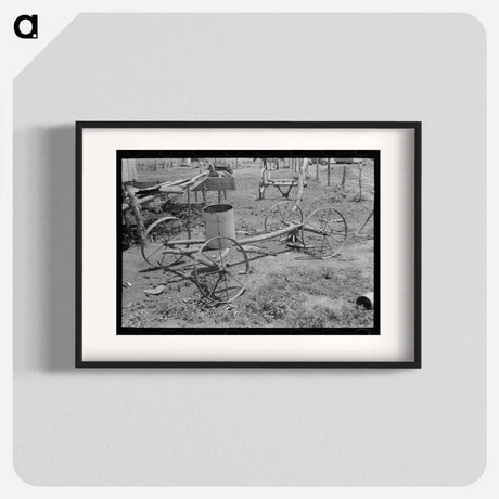 アートポスター-Water Hauler of Tenant Farmer, Muskogee, Oklahoma
 - ラッセル リー Poster.