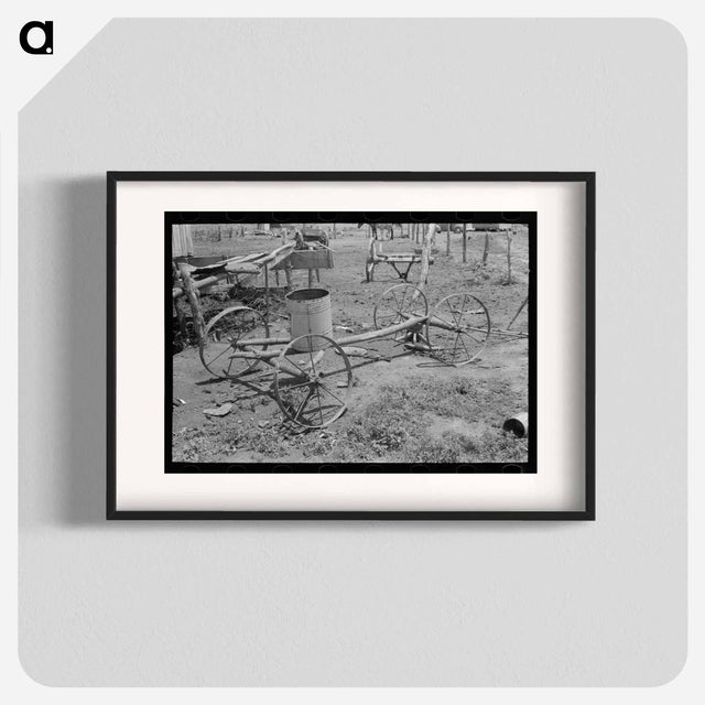 アートポスター-Water Hauler of Tenant Farmer, Muskogee, Oklahoma
 - ラッセル リー Poster.