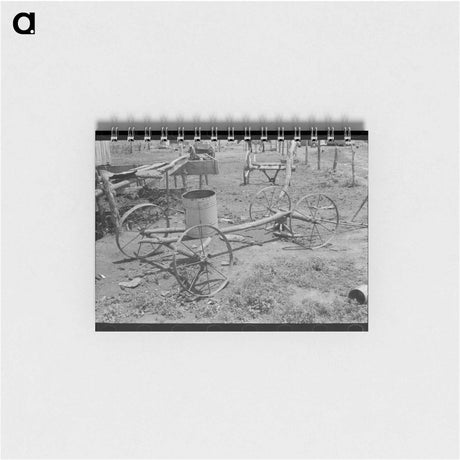 アートメモ帳-Water Hauler of Tenant Farmer, Muskogee, Oklahoma
 - ラッセル リー Memo.